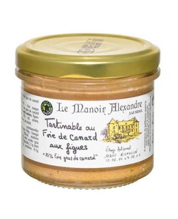 Tartinable foie de canard et figues